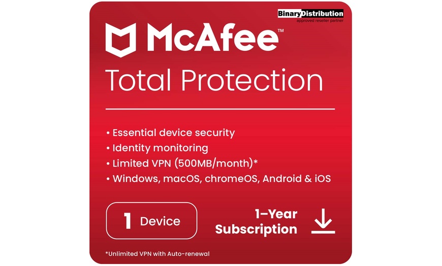 Antivirus McAfee Total Protection 2023 De McAfee Groupon