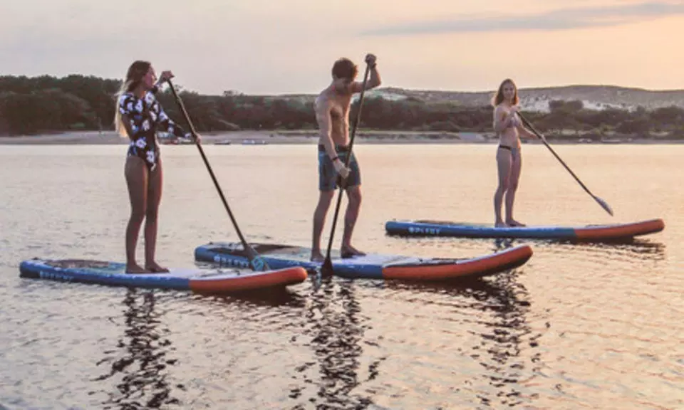 SIMPLE-PADDLE aufblasbares Stand-Up-Paddle-Brett oder Transporttasche