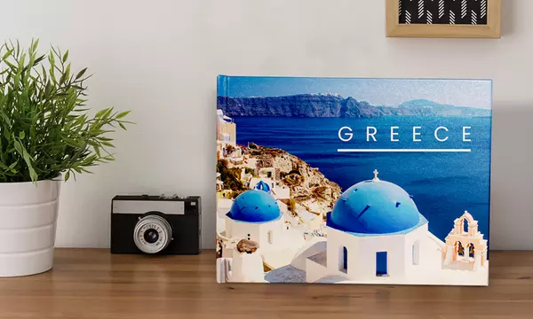 Custom Image-wrap Layflat Hardcover Photo Book from Printerpix (Up to 84% Off). Five Options Available. - Second Medium