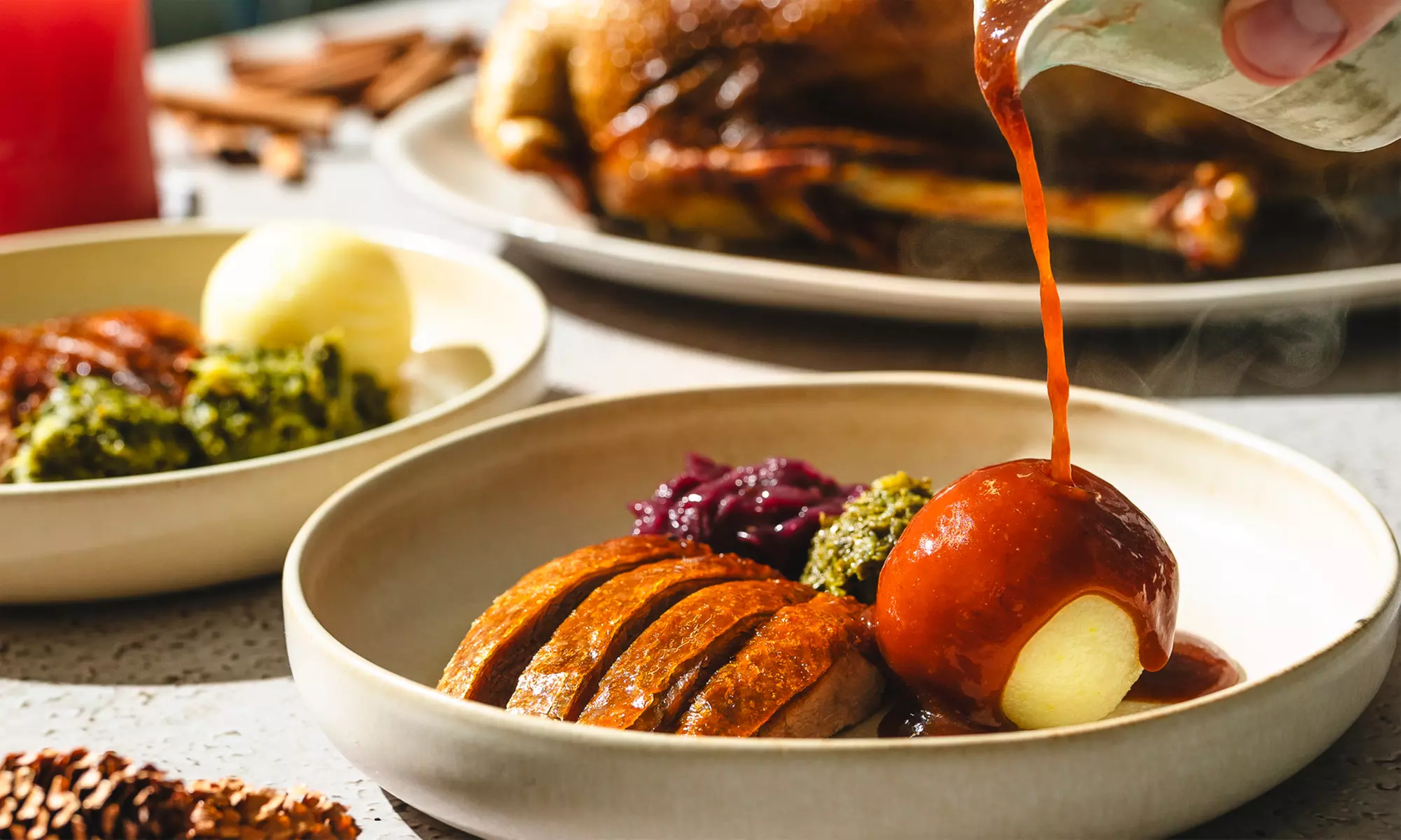 Gänsebraten zum Abholen oder Liefern