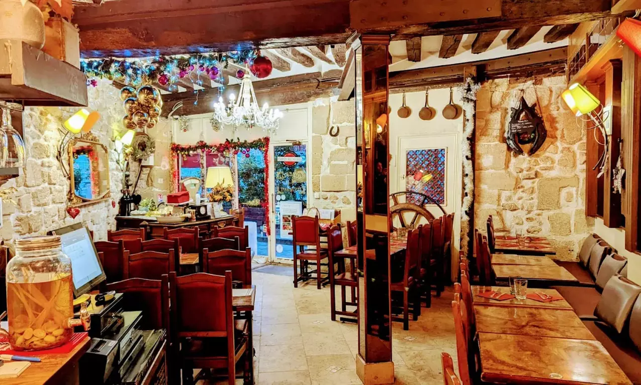 L'Auberge Notre-Dame : menu cuisses de grenouilles et gratin