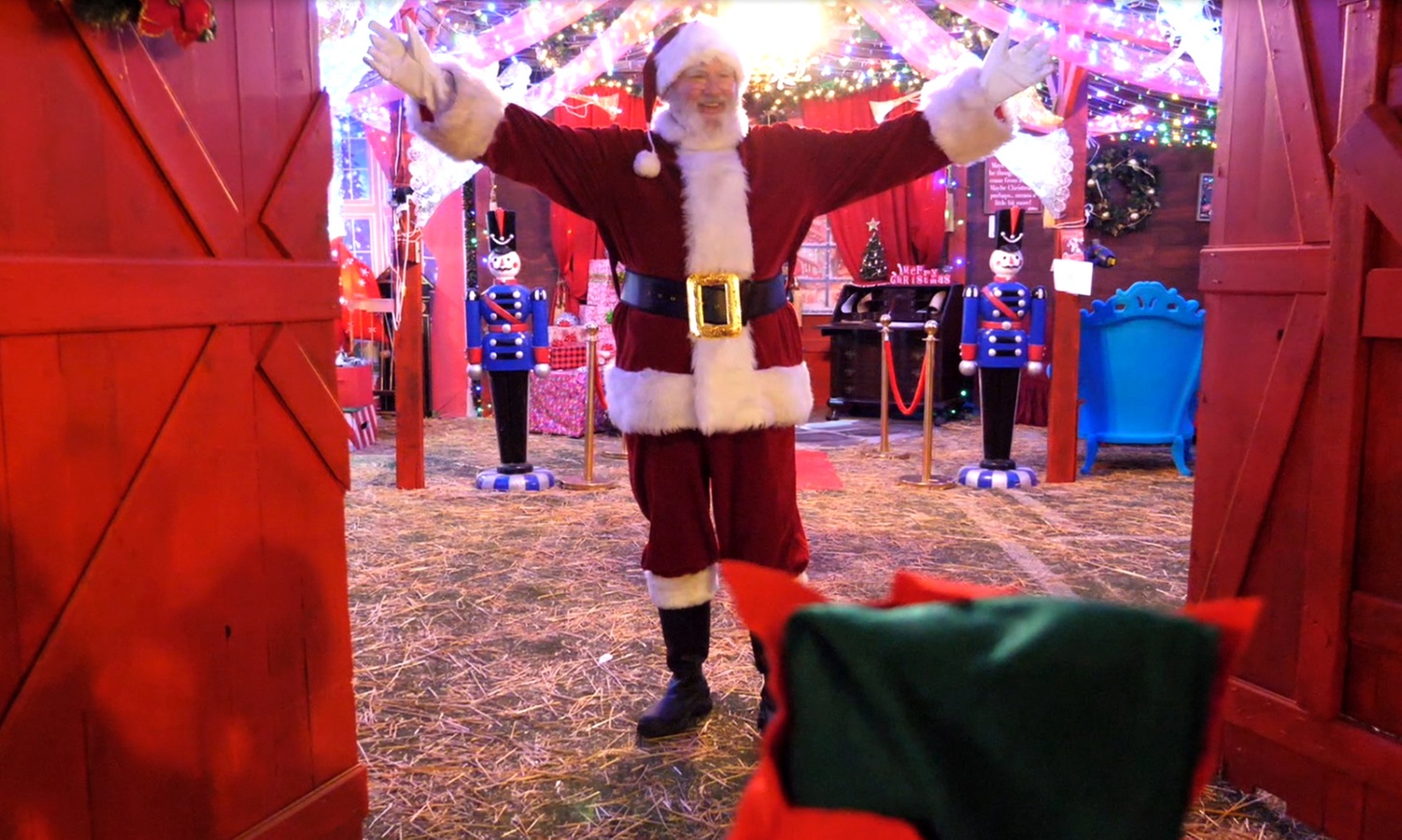 Christmas Magic: Santa, Trolley Rides, and Festive Activities