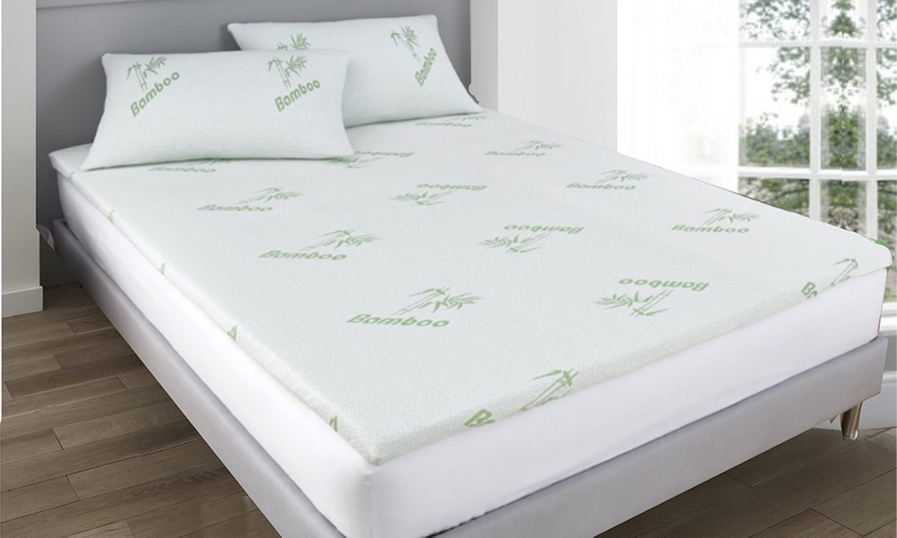 Bamboo Memory Foam Mattress Topper