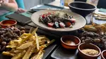 Cena romántica con bebida y copa en Sevilla, junto a plaza Nueva