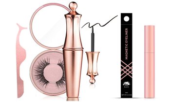 Eye-Liner magnétique et faux cils