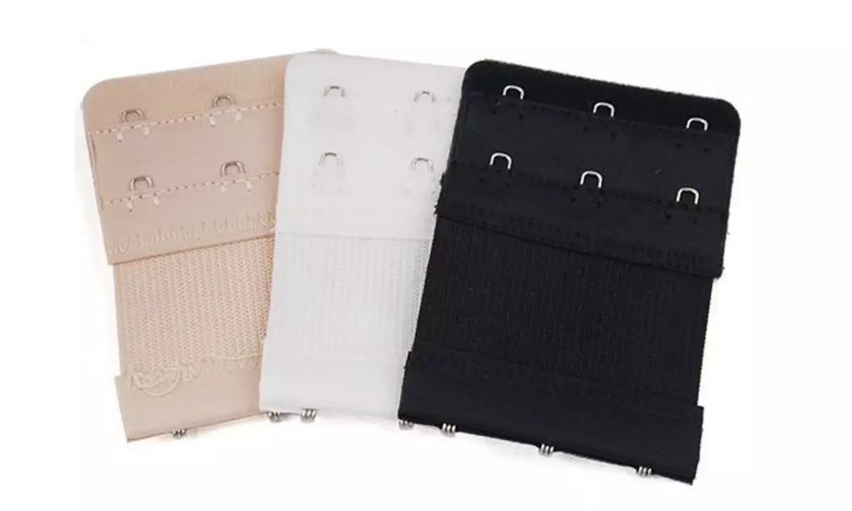 3er-Pack BH-Verlängerung mit 3 Haken