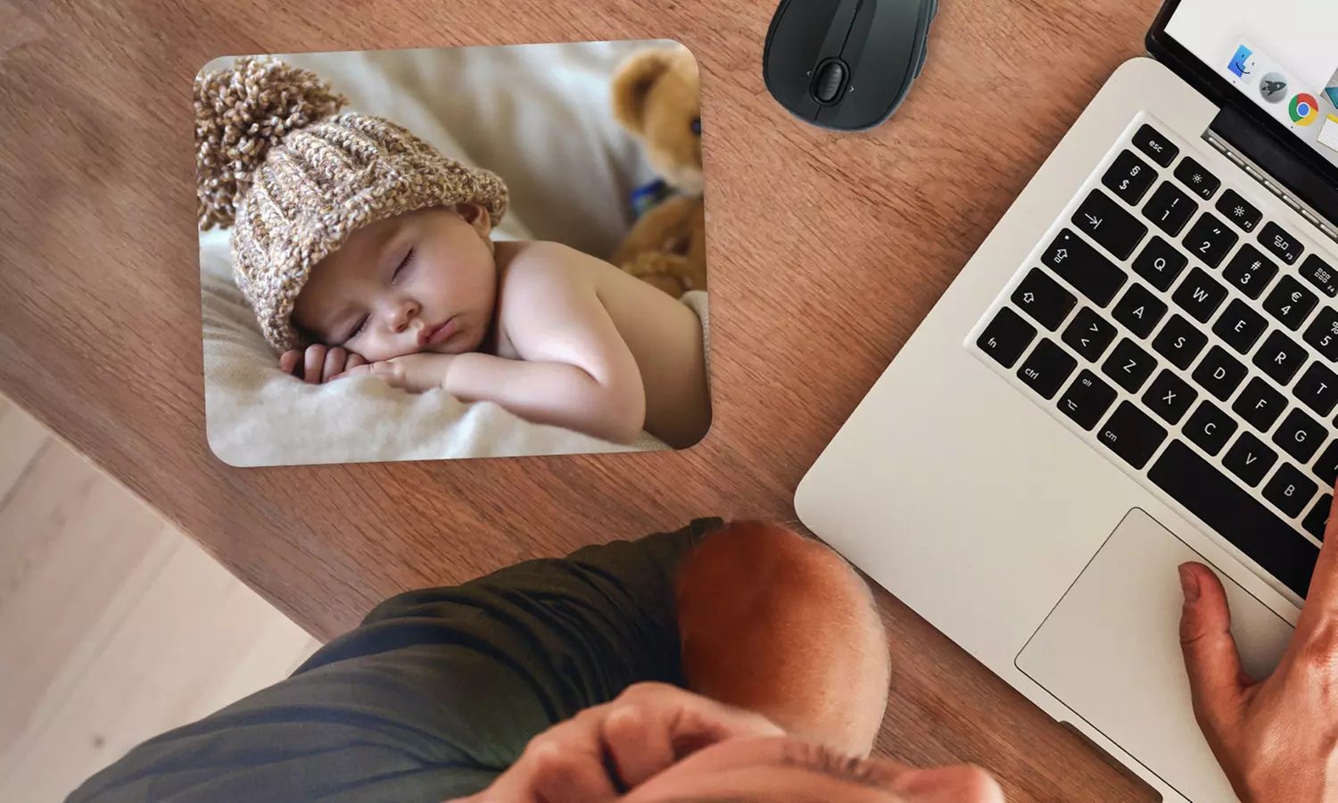 Muismat met eigen foto