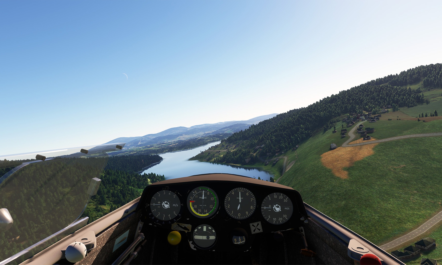 15-180 min lotu szybowcem: sesja na symulatorze w Simair