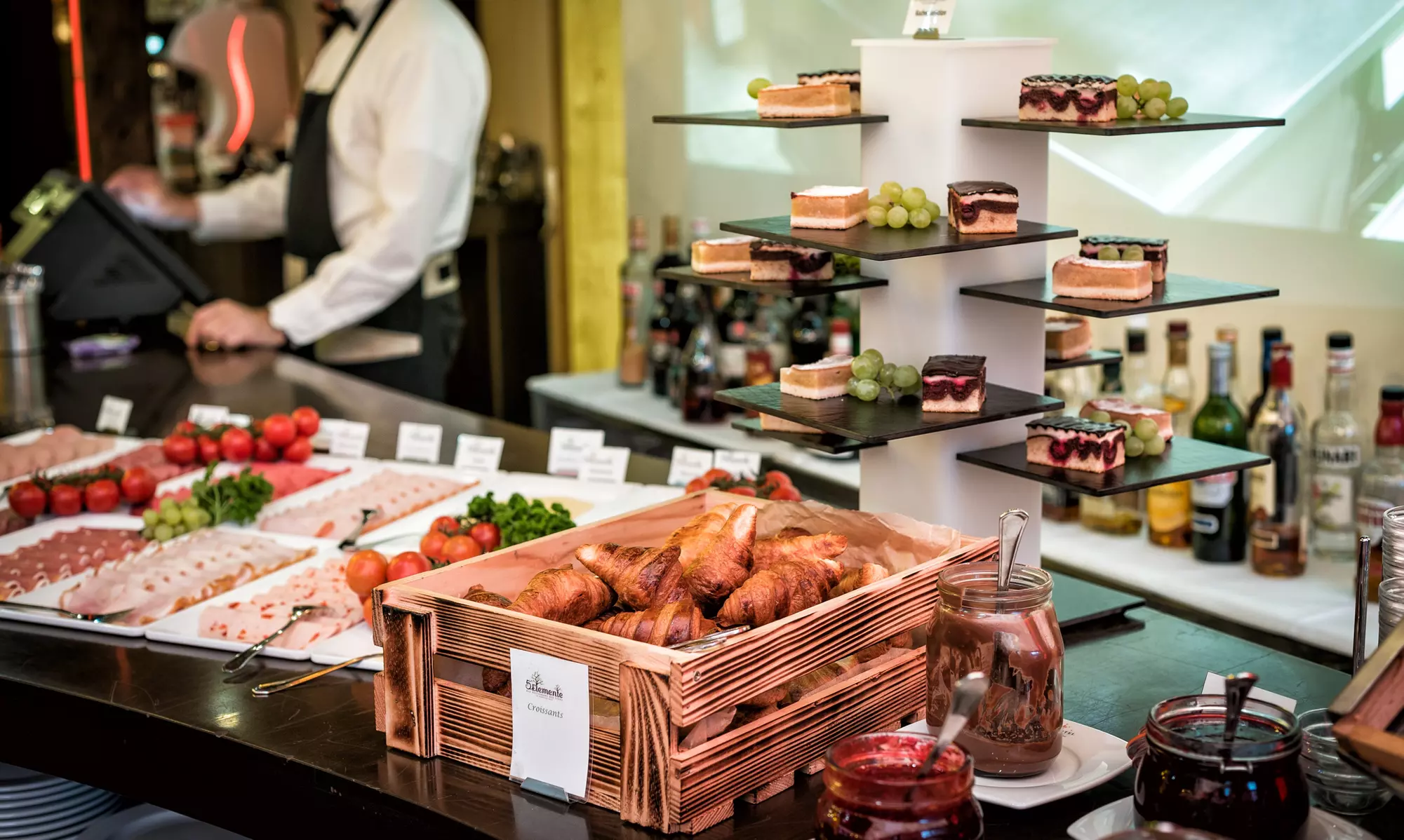 Frühstücksbuffet für 1, 2 oder 4 Personen