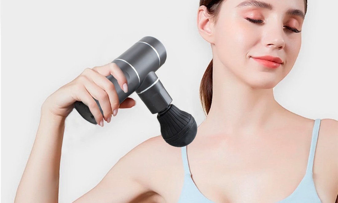 Pistola Massaggiante a Percussioni Ricaricabile