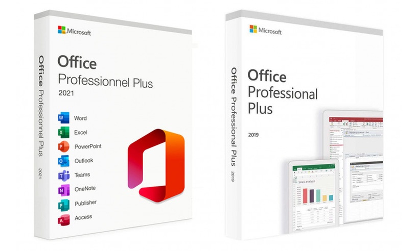 Microsoft Office 2019 ou 2021 : licence à vie avec clé d'activation