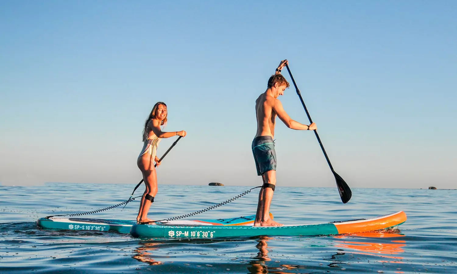 SIMPLE-PADDLE aufblasbares Stand-Up-Paddle-Brett oder Transporttasche