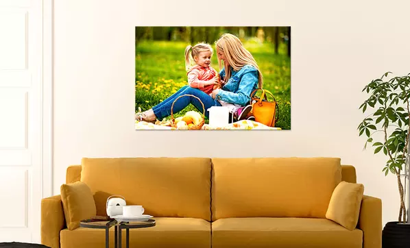 One or Two Custom Photo Canvas Prints from CanvasOnSale - Second Medium