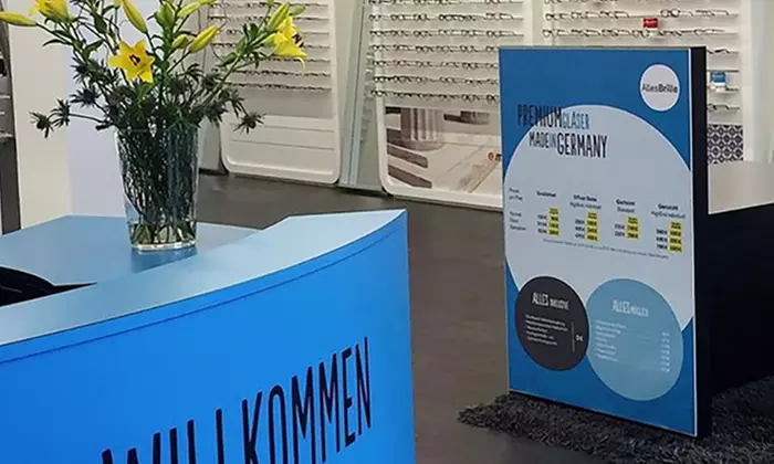 Wertgutschein für Brillen o. Sonnenbrillen mit Korrektionsgläsern