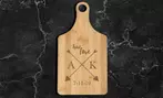 Custom Engraved Bamboo Cutting Board - Personalized Gift (Up to 50% Off)