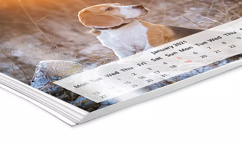 Votre année en images : calendrier personnalisé avec PhotoGifts