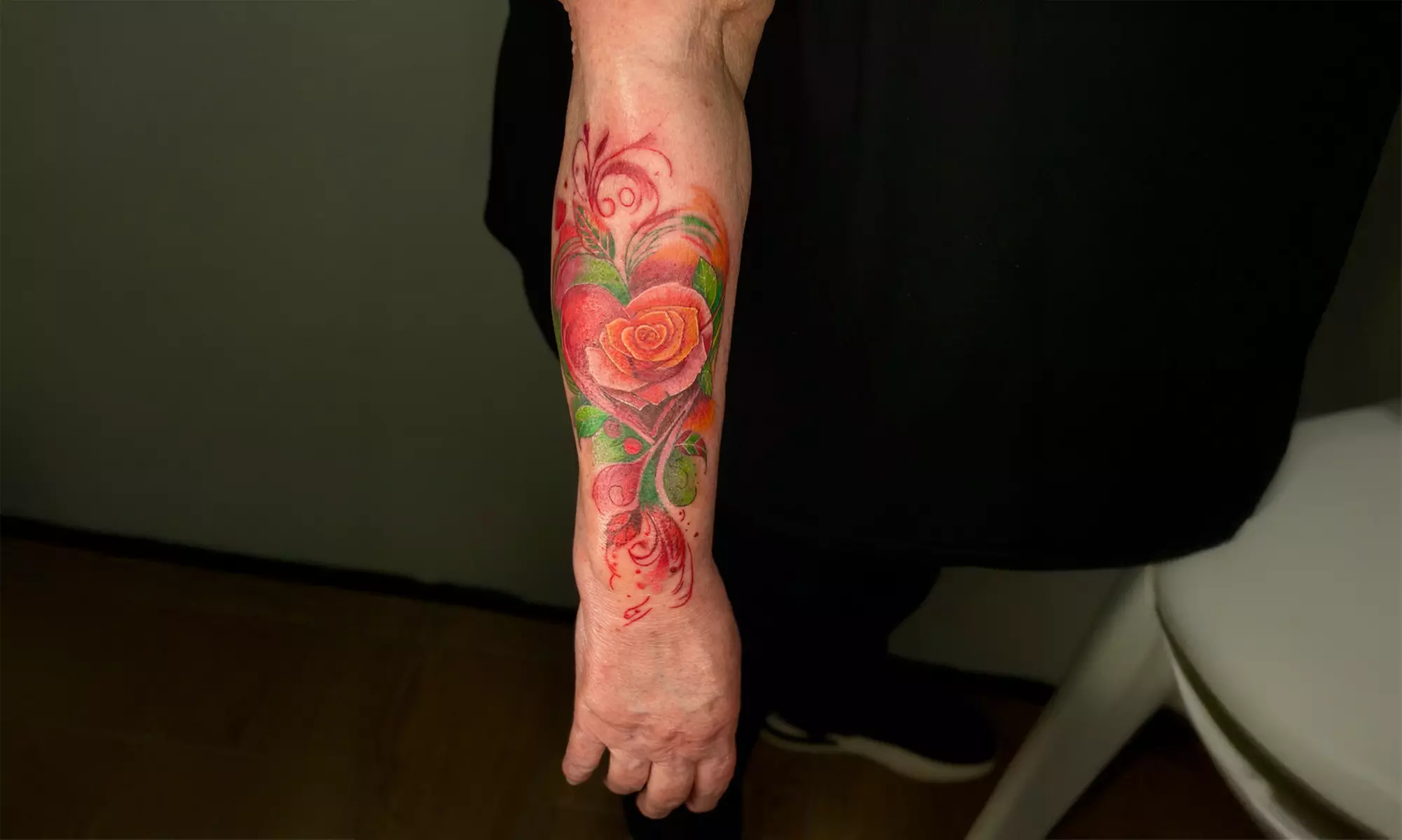 Wykonanie tatuażu czarno-białego lub kolorowego