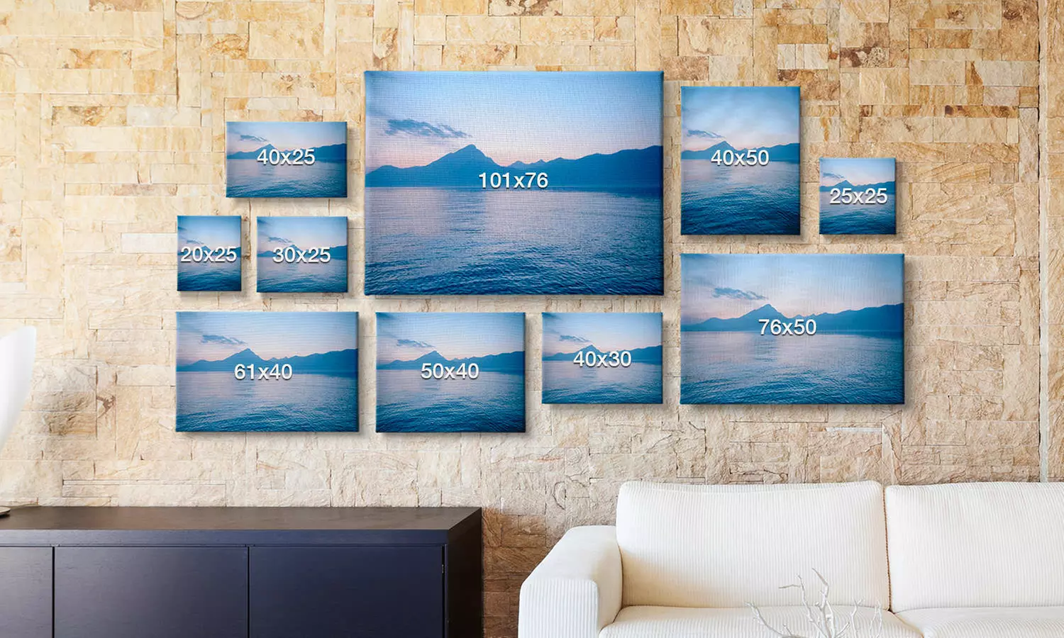 Impression photo sur toile avec Printerpix