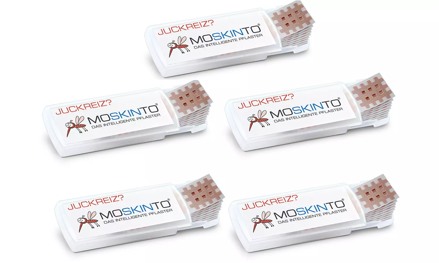 72 - 240 Moskinto Insektenstich-Pflaster gegen Juckreiz und Schwellung