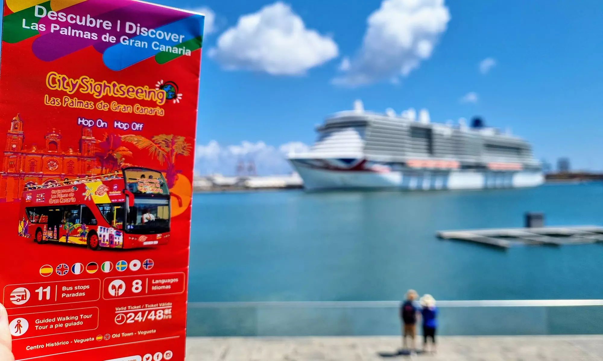 ¡Descubre Las Palmas a tu ritmo! ¡Bus turístico de 24 horas!