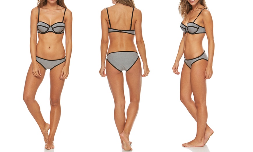 Bra Society Neoprene Bikini Set Groupon Goods