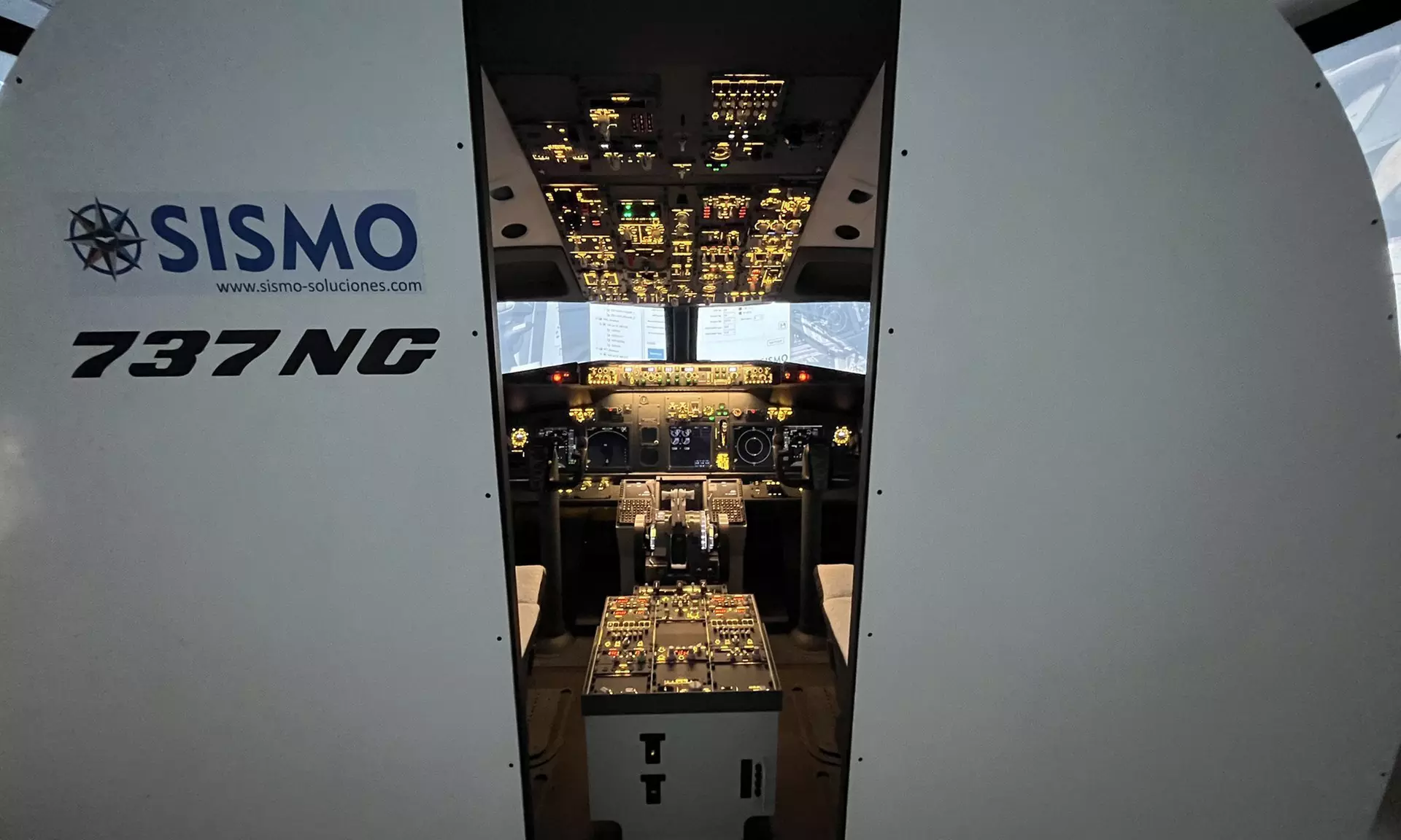 Experiencia en simulador de vuelo Boeing 737‐800 para 1 o 2 personas
