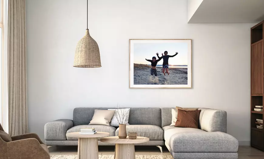 Personalised Framed Print from Photobook Shop