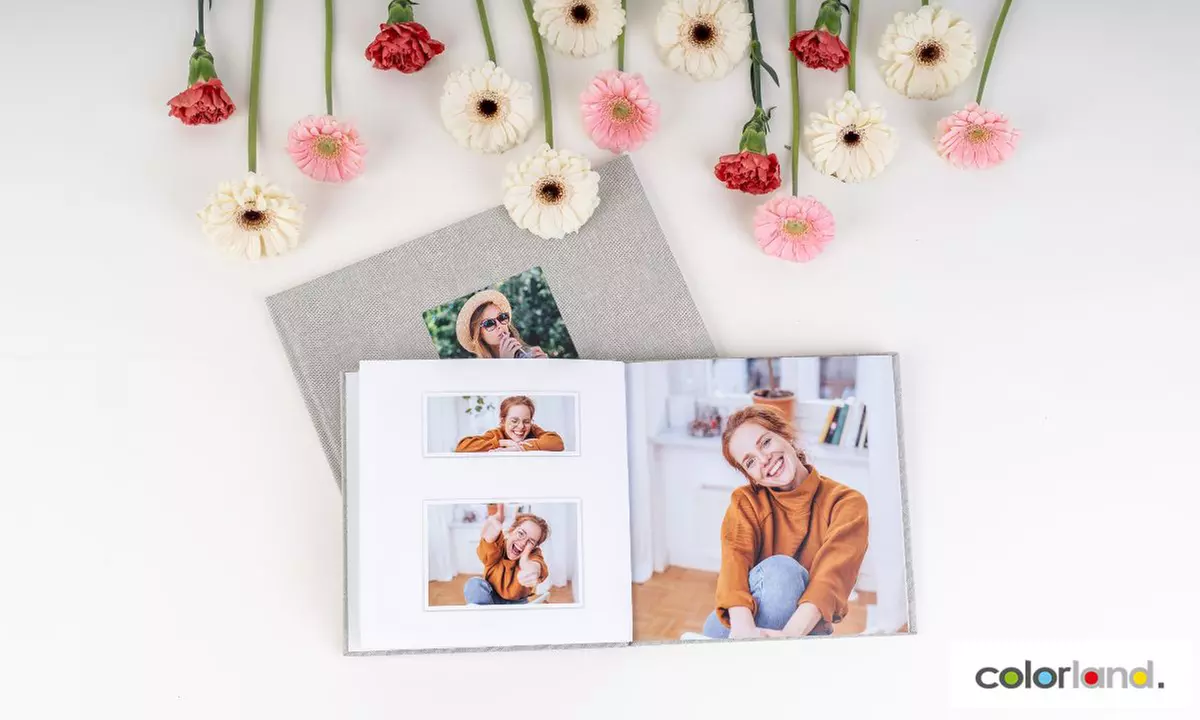 Livre photo premium en format carré 20 x 20 cm ou 30 x 30 cm