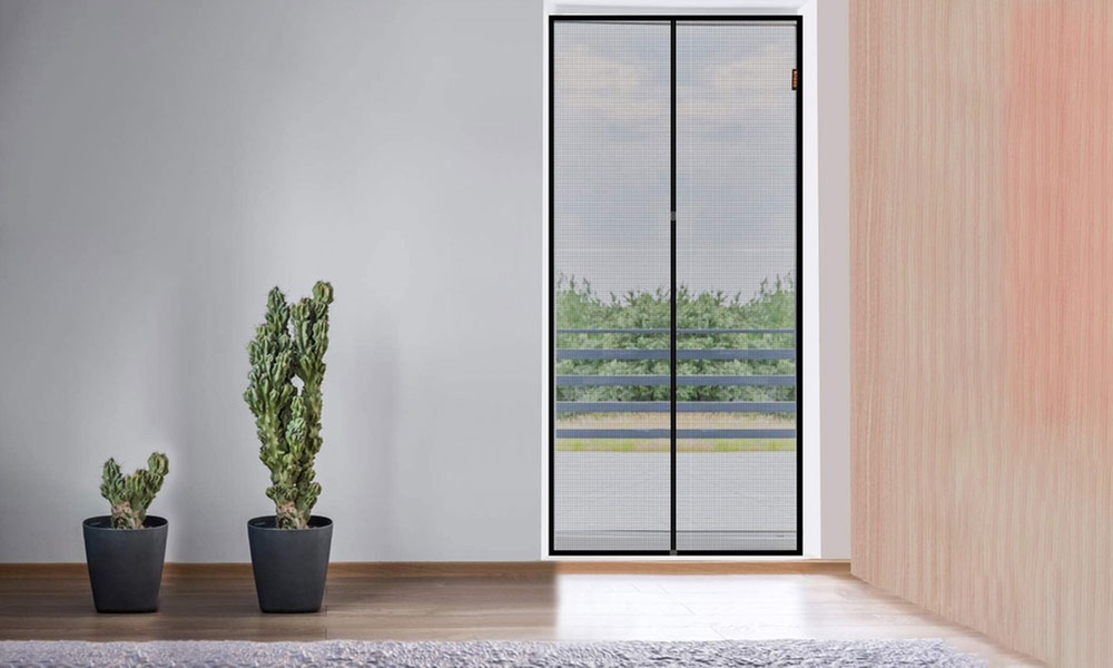 1 o 2 porte con schermo magnetico antizanzare