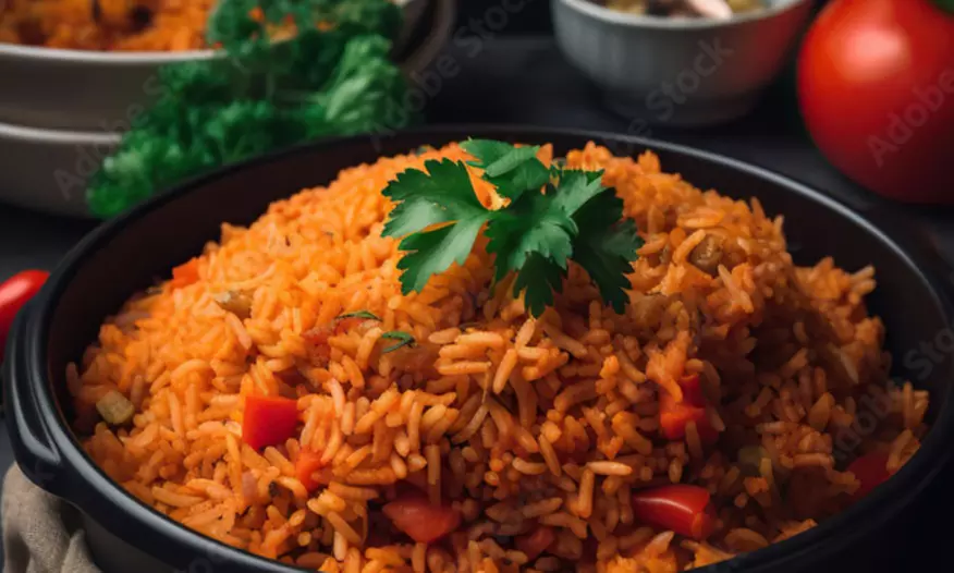 Afrikanische Küche: Hauptgericht nach Wahl inkl. Pommes für 1-4 Pers.