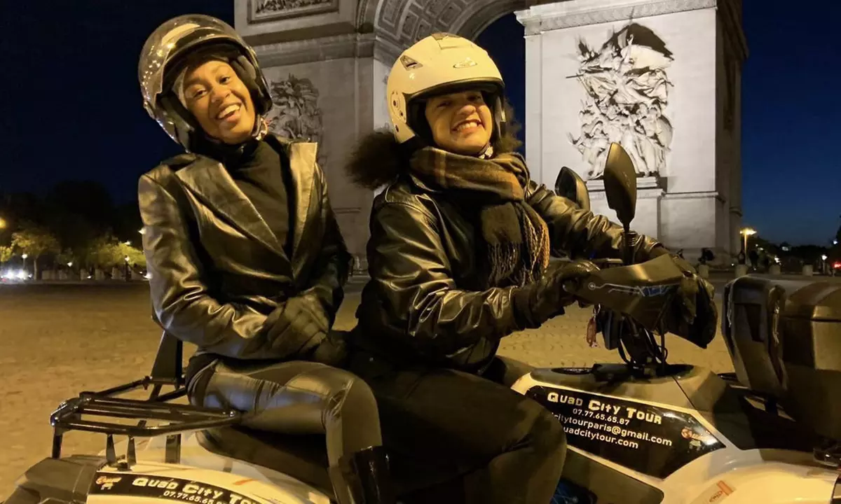 Visite de Paris en quad électrique