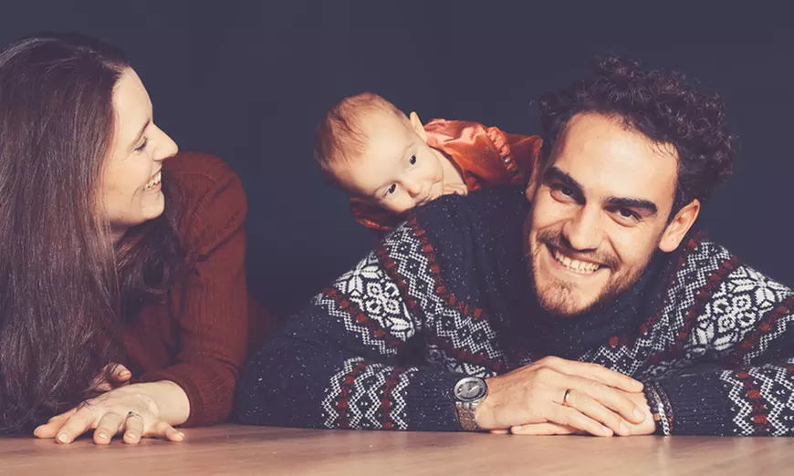 90 Min. Familien Fotoshooting inkl. 2-5 Bildern + Geschenk