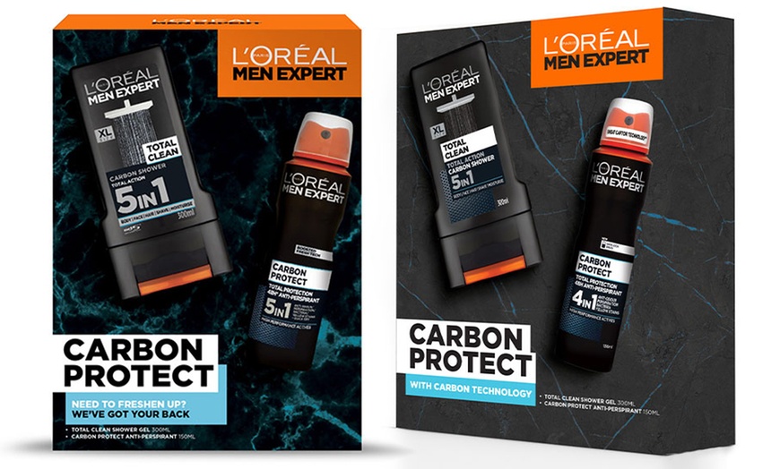 Coffret Pi Ces L Or Al Men Expert Carbon Protect Groupon