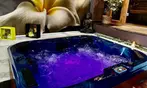 Circuito spa privado para 2 con masaje, bebida o champán y bombones