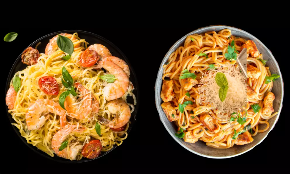 Pasta-Genuss für 2 oder 4 Personen – Wähle aus köstlichen Gerichten