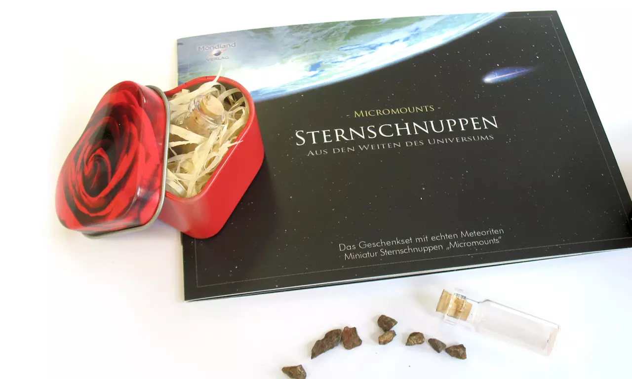 Sternschnuppe im Fläschchen