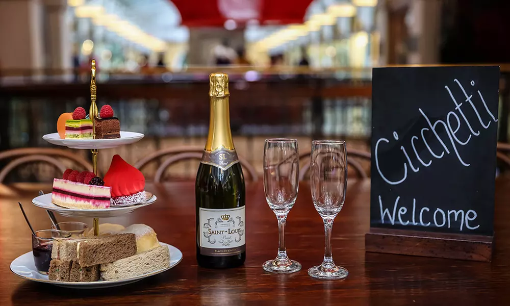 Luxurious High Tea w/ Sparkling Wine at Sydney's Queen Victoria Building