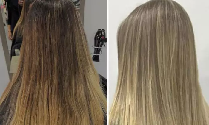 Tratamiento capilar con queratina, colágeno y plancha en frío