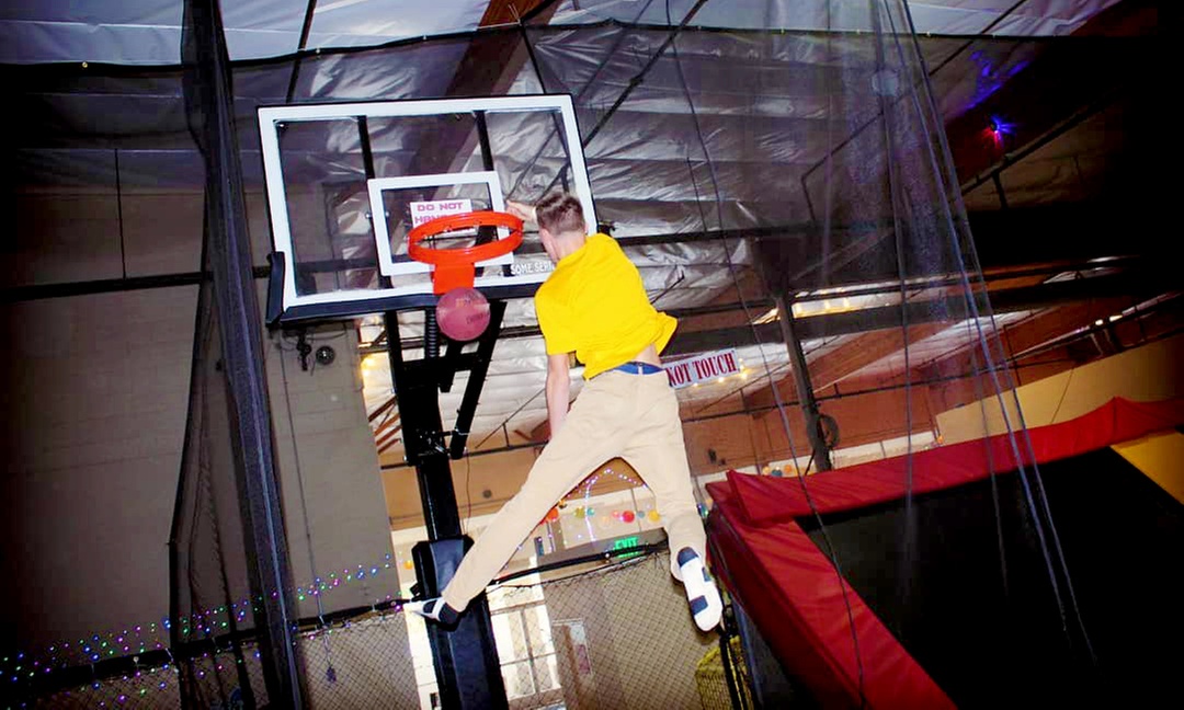 2-Hour Jump Passes for 1-6 at Aerozone Trampoline Park, Fresno, CA