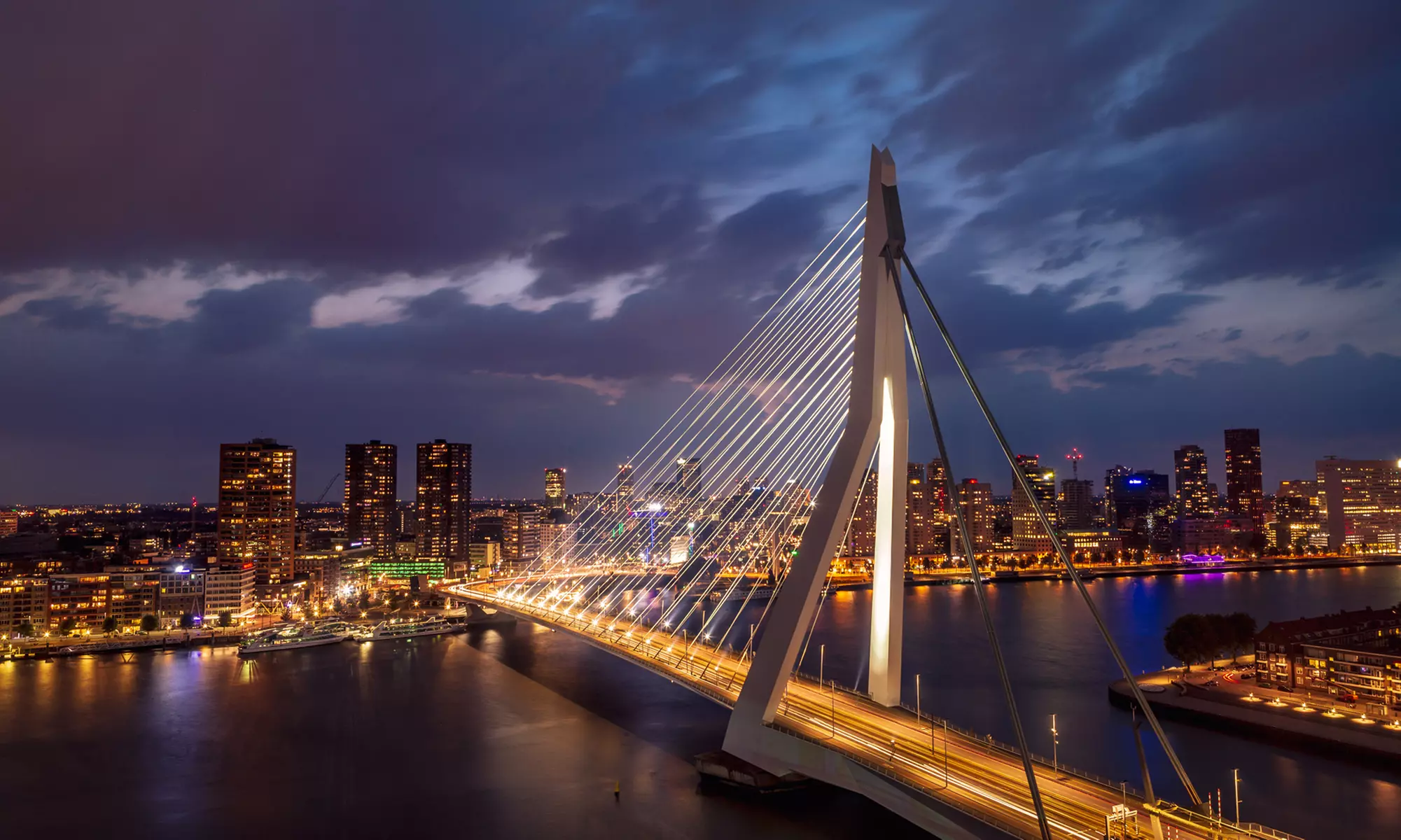 Rotterdam: kleines oder Komfort-Doppelzimmer, opt. mit Frühstück