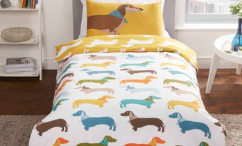 Funda nórdica diseño de perros
