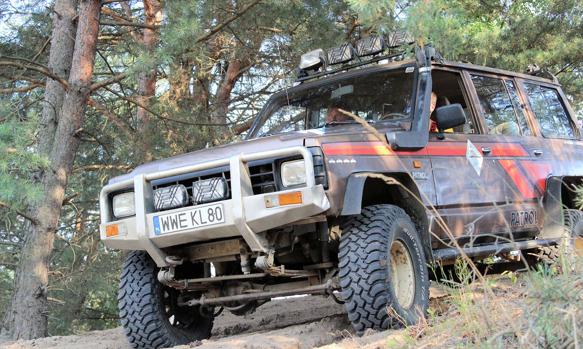 Jazda samochodem terenowym ze szkoleniem