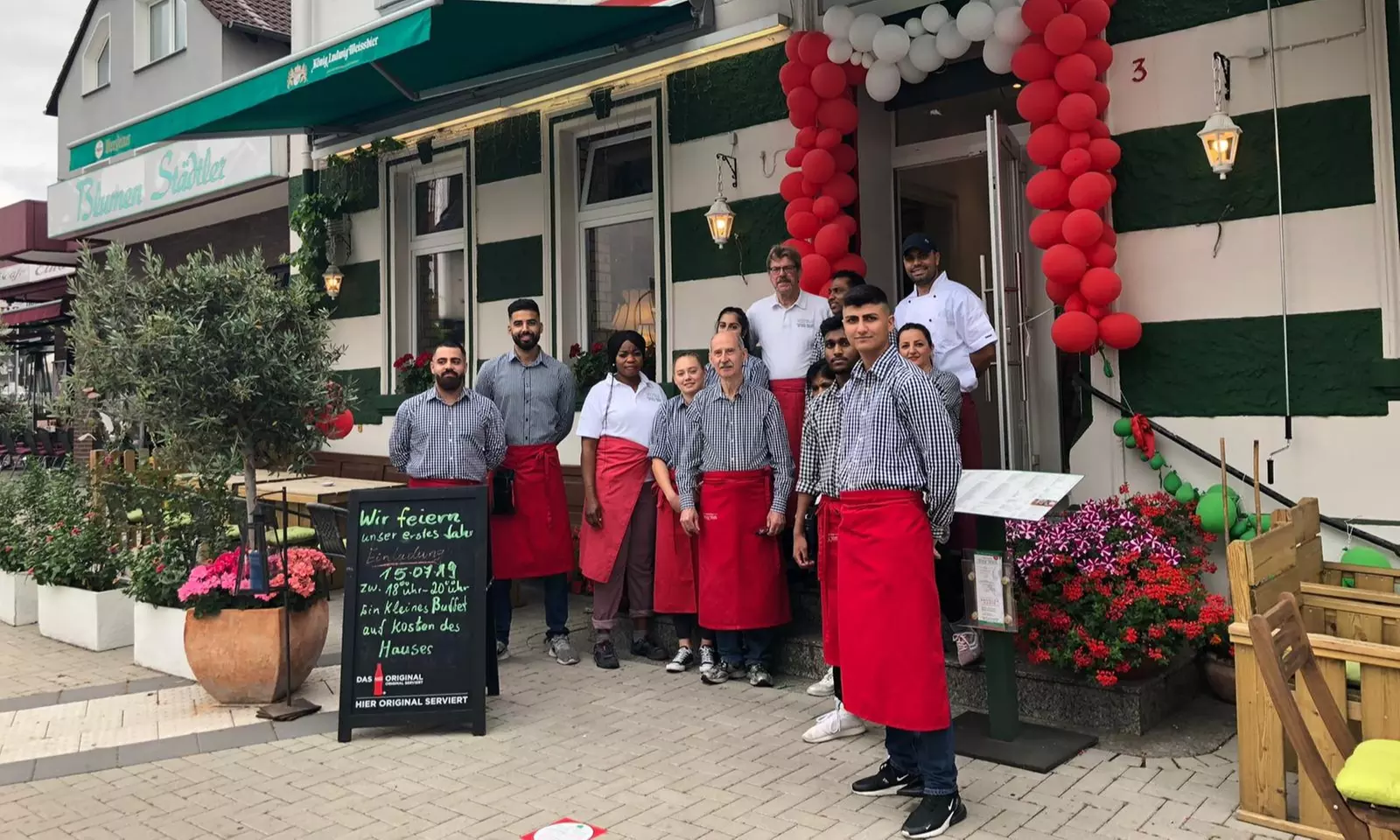 Italienisches 2-Gange-Menü