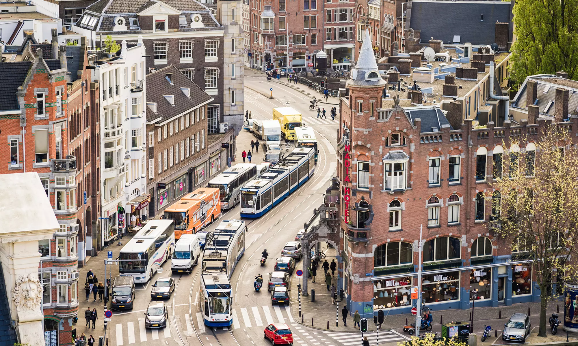 Amsterdam: Doppel- od. Familienzimmer mit Parken, opt. Frühstück