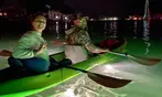 Glass Bottom Kayak LED Night Tour Deal - 75-Minute Fish Feeding Discount