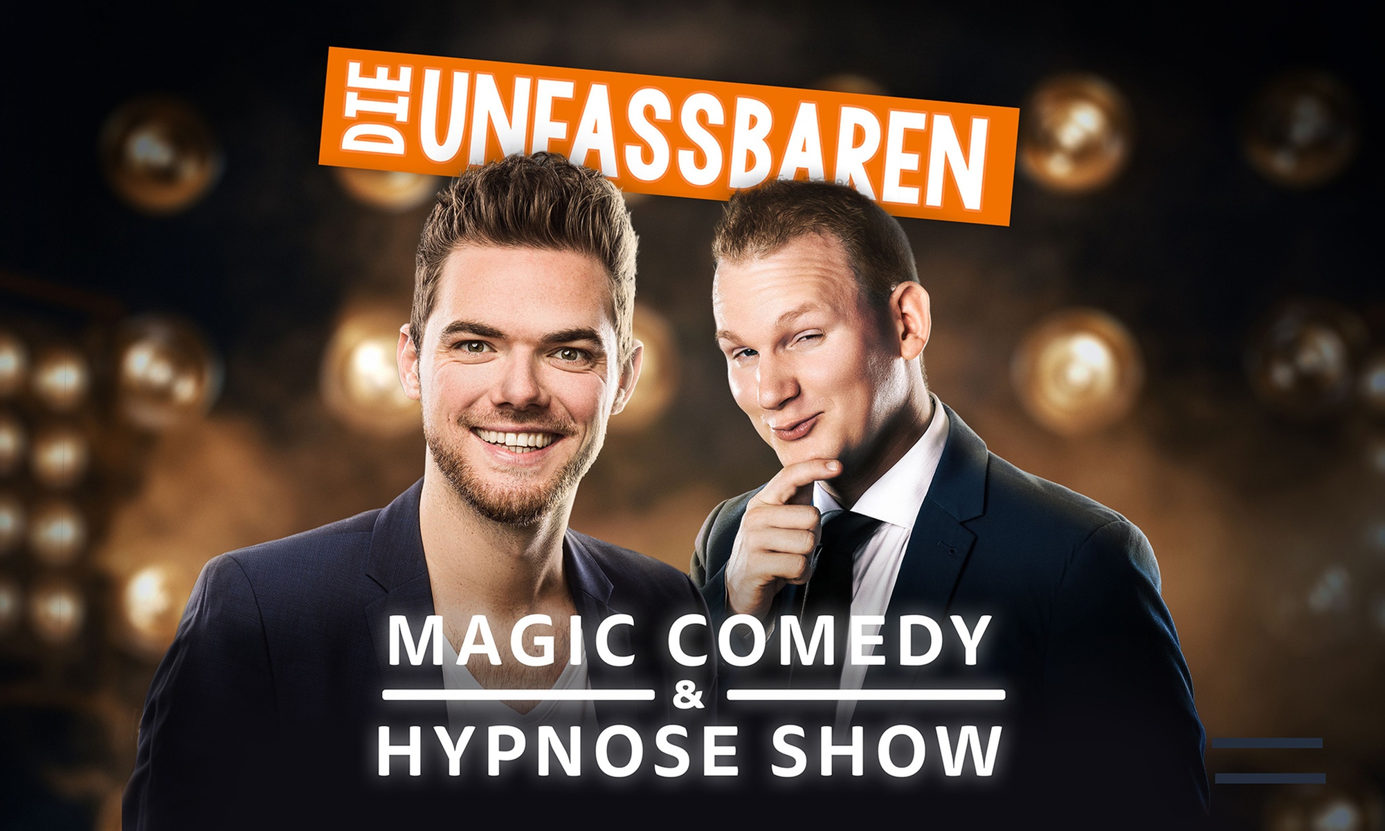 Magic Comedy & Hypnose - Die Unfassbaren: Ticket vom 06.01.26-14.04.26