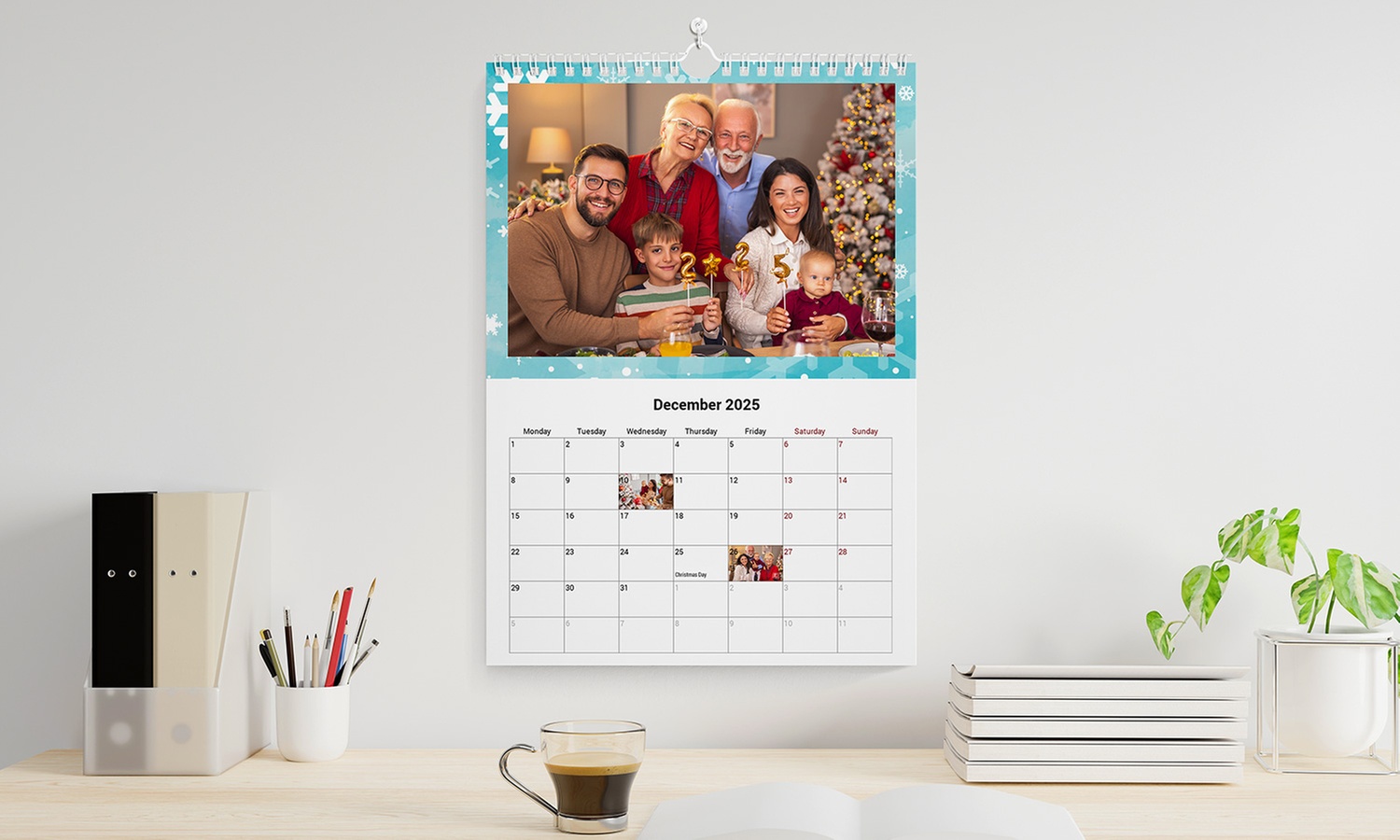 Calendriers personnalisés A4 : une touche unique pour chaque mois