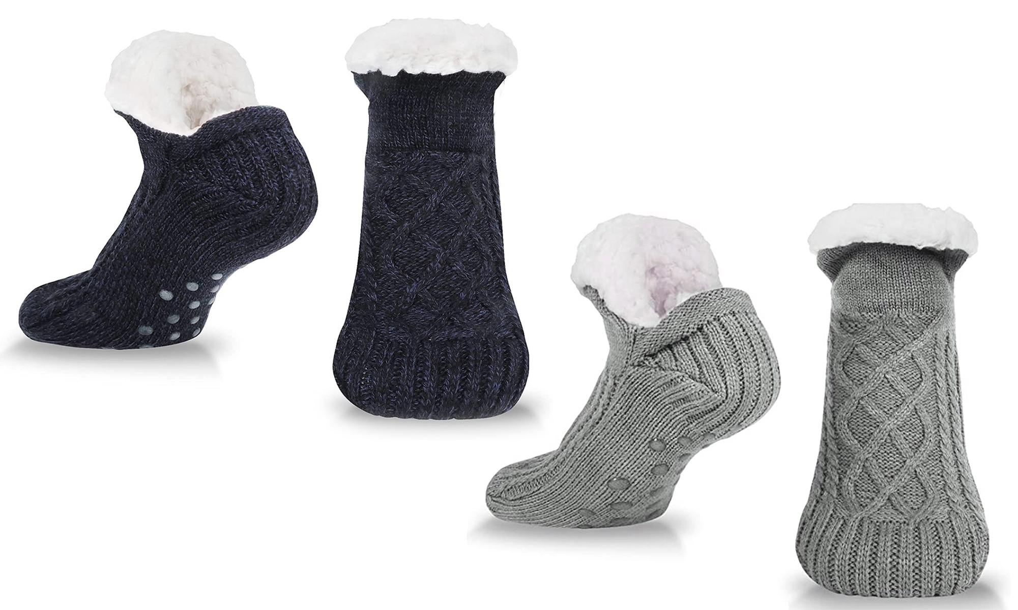 Paire de chaussette d'intérieur en polaire