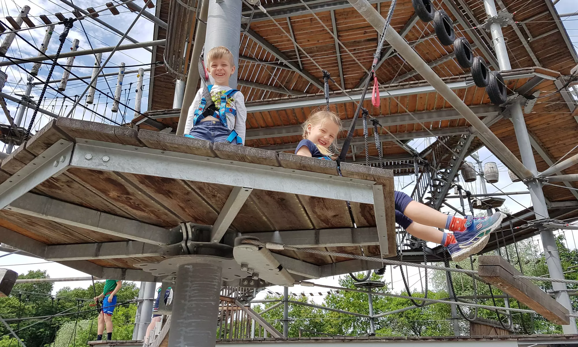 Tageskarte Kletter-Hochseilgarten