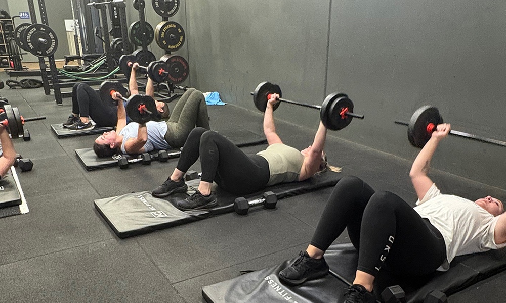 Group Fitness Class or One, Two, or Three Personal Training Sessions